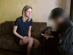 Fake Cop Bangs Nice Butt Blonde Babe