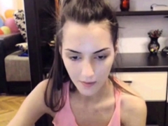 skinny teen beauty pussy on skype