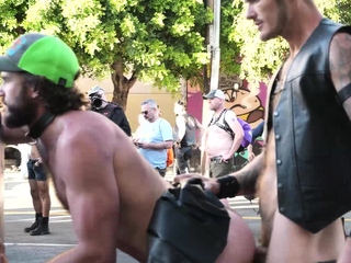Vander hungrily feasts on Christians cock