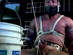 Derek Pain Feels Pleasure While His Balls Are in Torment
