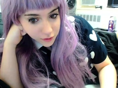 Amateur webcam babe dildo masturbation