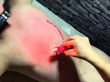 he is fucking my ass on the rooftop real amateur MILF