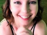 Jessy funny amateur teen brunette toying
