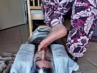 Miss Zetamoon - Wrapped Slave Must Learn To Take All My